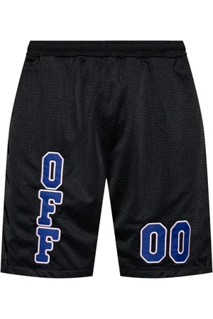 OFF-WHITE Short de sport à logo brodé