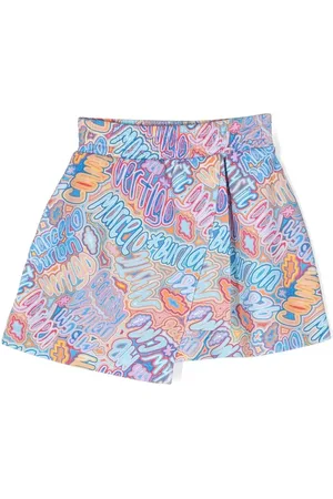 MARCELO BURLON Jupe à motif monogrammé