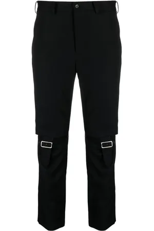 Comme des Garçons Pantalon skinny à détails de découpes