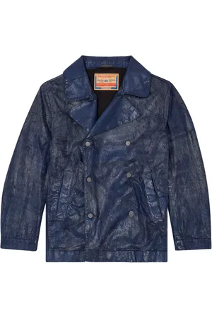 Diesel Veste en jean à boutonnière croisée