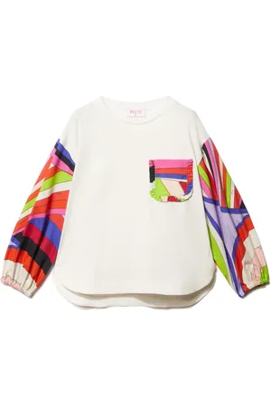 PUCCI Junior T-shirt à imprimé Iride
