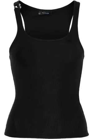 MUGLER Débardeur à ornements métalliques