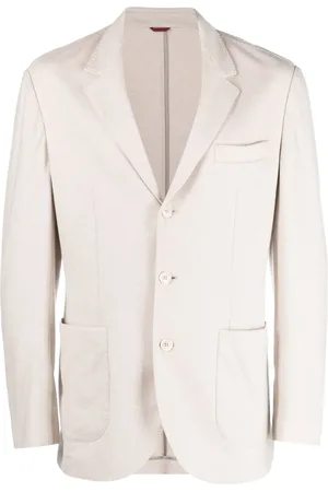 Brunello Cucinelli Blazer en cachemire à simple boutonnage