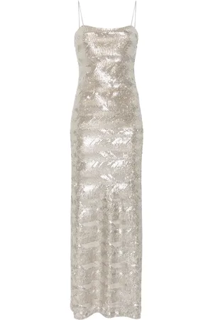 FORTE FORTE Robe longue à détails de sequins