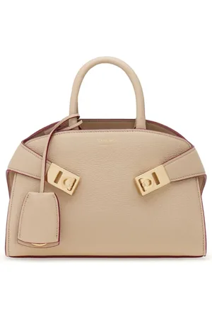 Salvatore Ferragamo Mini pochette Hug en cuir