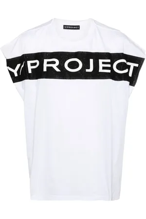 Y / PROJECT Débardeur en coton à logo imprimé