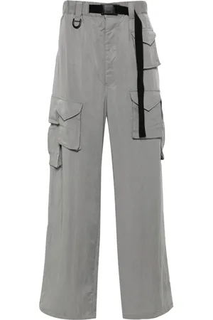 Y-3 Pantalon fuselé à poches cargo