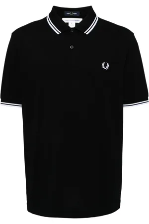 Comme des Garçons Polo à logo brodé
