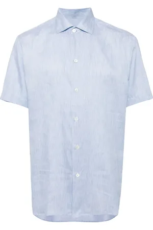 BRIONI Chemise à ourlet incurvé