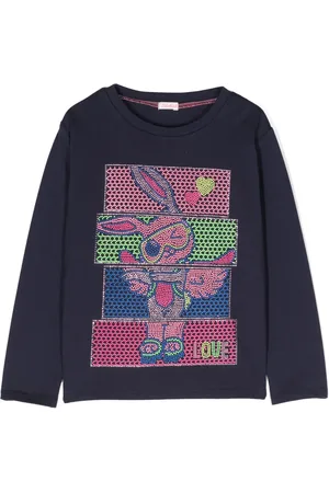Billieblush T-shirt en coton à imprimé graphique