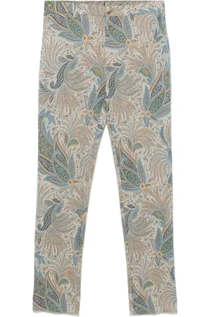 Etro Pantalon fuselé à motif cachemire