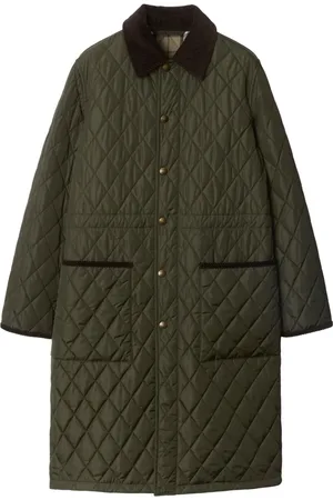 Burberry Manteau à design matelassé