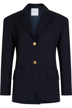 Patou Veste ceinturée en serge