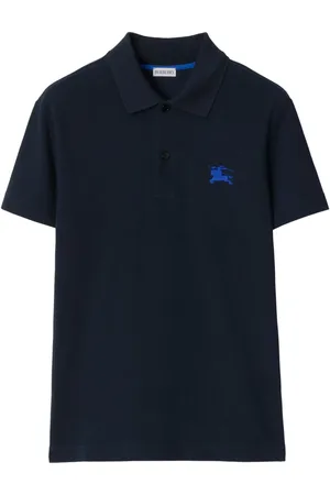Burberry Polo en coton à logo EKD
