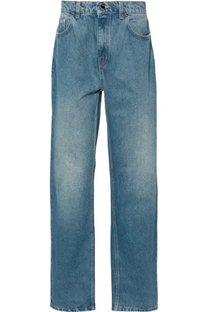 Casablanca Jean droit à motif en jacquard