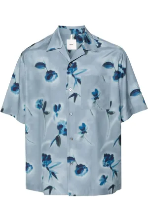 OAMC Chemise en coton à fleurs