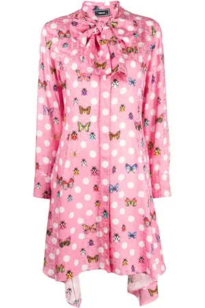 VERSACE Robe Butterflies & Ladybugs à coupe courte