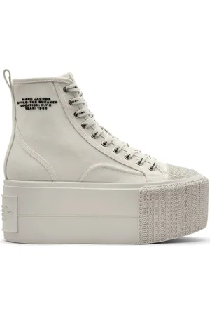 Marc Jacobs Baskets à logo embossé