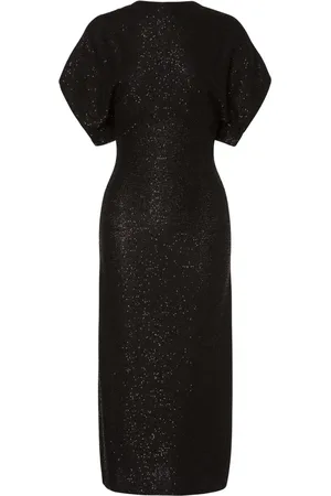 Serafini Robe mi-longue à sequins