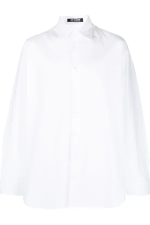 RAF SIMONS T-shirt à détail en résille
