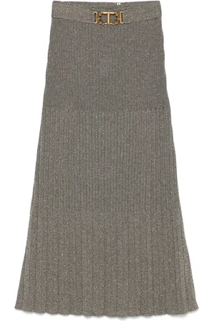 Twin-Set Jupe mi-longue en maille fine