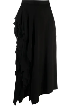 YOHJI YAMAMOTO Jupe asymétrique à volants