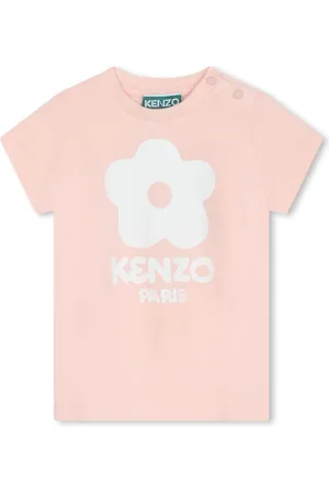 Kenzo T-shirt en coton biologique à logo imprimé