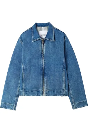 SUNNEI Veste à détails effet usé