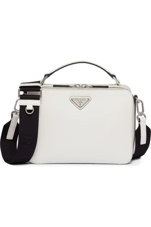 Prada Sac porté épaule Brique