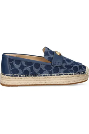 Coach Espadrilles à logo en jacquard