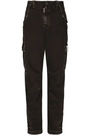 Dolce & Gabbana Pantalon en coton à poches cargo