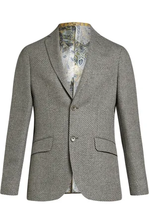 Etro Blazer en laine à simple boutonnage