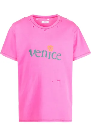 ERL T-shirt à slogan imprimé