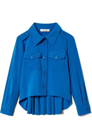 Twin-Set Chemise en flanelle à manches longues
