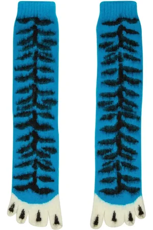 DOUBLET Chaussettes à imprimé graphique