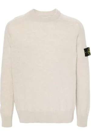 Stone Island Sweat en coton à patch Compass