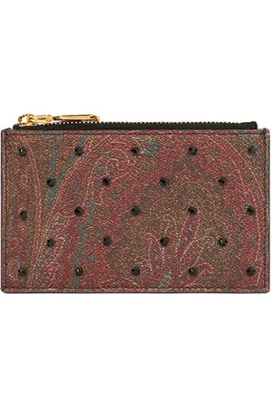Etro Porte-cartes à motif cachemire