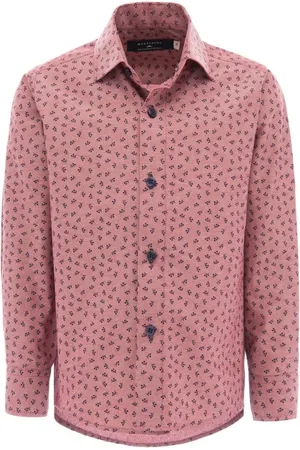 M. Moustache Robe-chemise à imprimé pissenlit