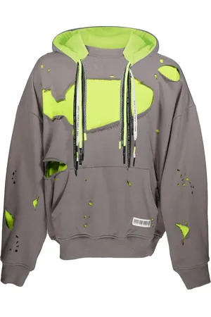 MOSTLY HEARD RARELY SEEN Hoodie superposé à effet usé
