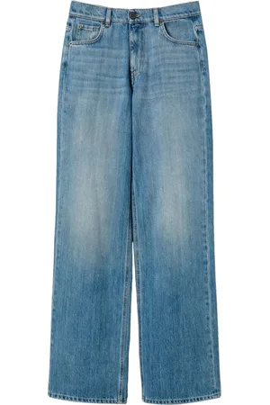 Twin-Set Jean à coupe droite