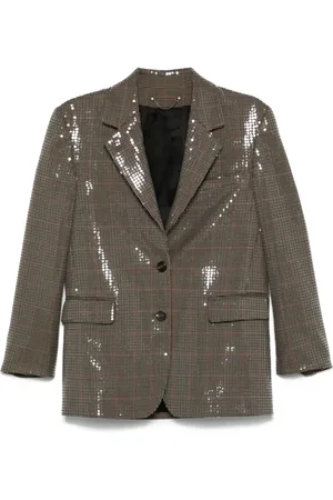 Golden Goose Blazer à motif pied-de-poule