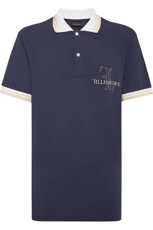BILLIONAIRE Polo en coton à logo brodé