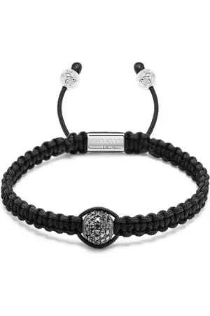 Nialaya Bracelet tressé Fleur De Lis