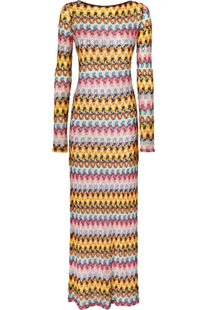 Missoni Robe mi-longue à motif zigzag