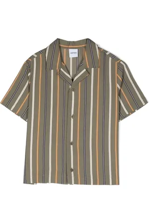 Aspesi Chemise rayée à manches courtes