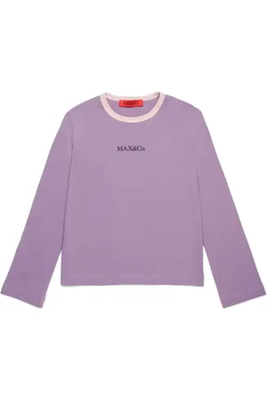 MAX&Co. Kids T-shirt à logo embossé