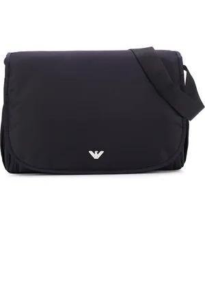 Emporio Armani Sac à langer à plaque logo