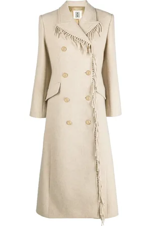 By Malene Birger Manteau long Gardeniia à franges