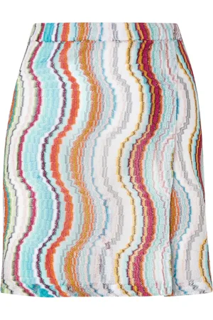 Missoni Minijupe à motif ondulé