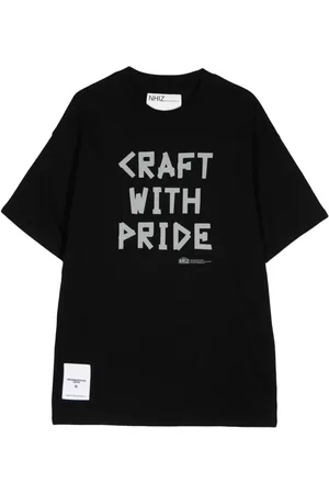 Izzue X Neighborhood t-shirt à slogan imprimé